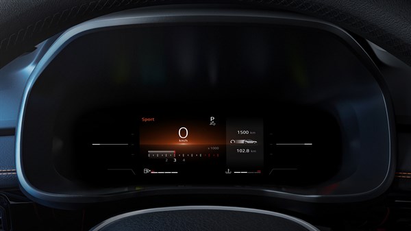 tableau de bord digital 7’’ - Renault Kardian