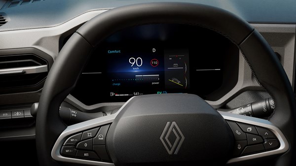 Renault Duster - 7" digital colour instrument cluster