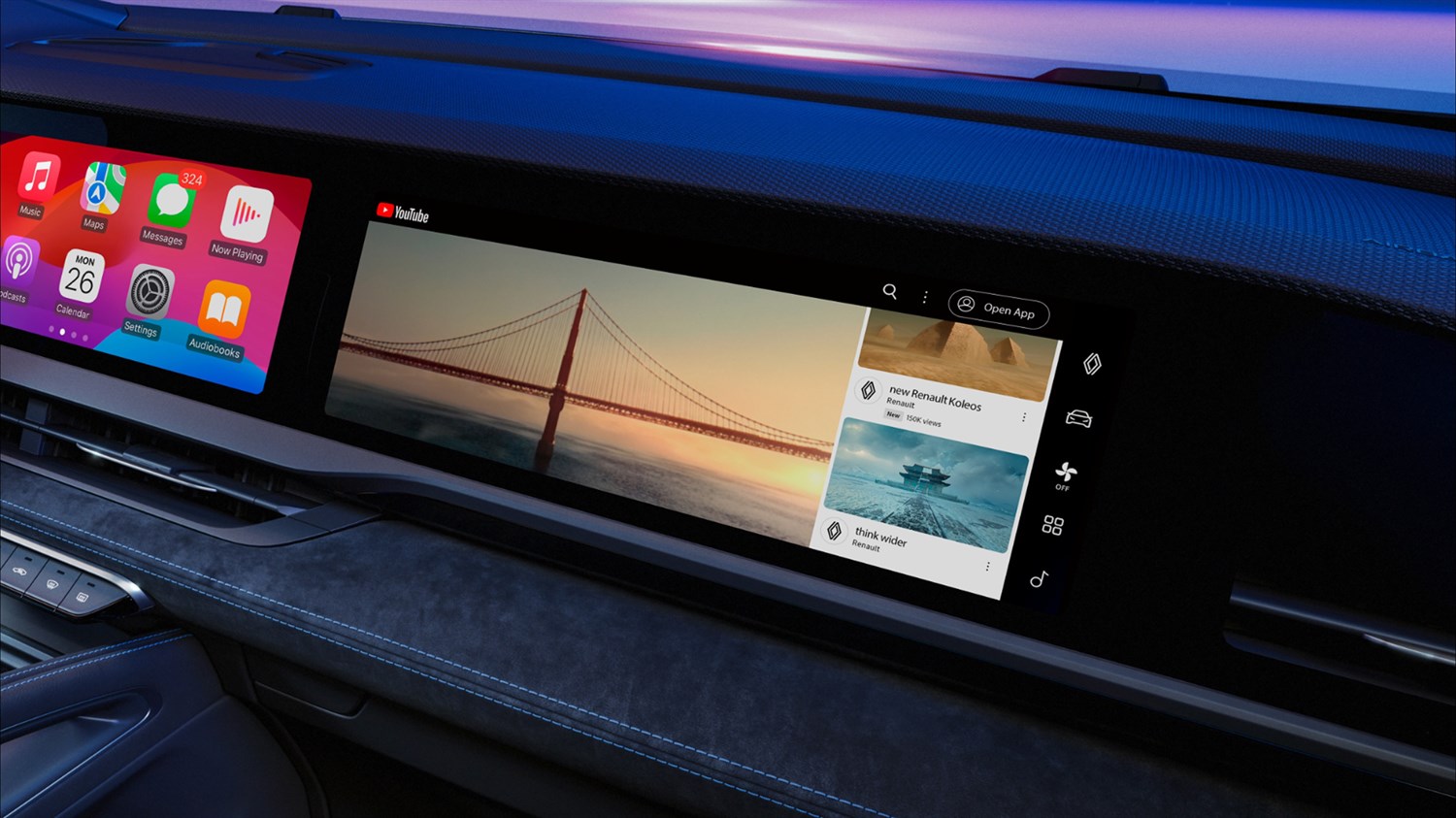 openR panorama screen